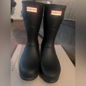 HUNTER Women's Original Short Rain Boots 10